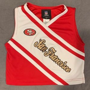 SF 49ers Girls top